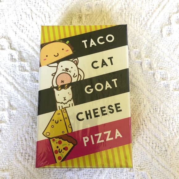Taco Cat Goat Cheese Pizza card game NEW sealed ages 8+ 3–8 players 2017 - Picture 1 of 6